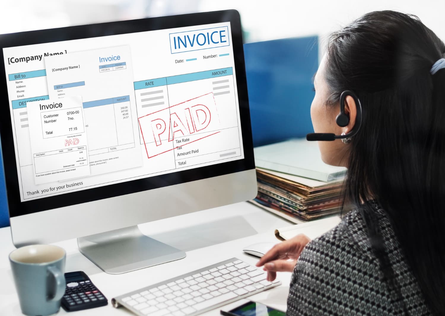 Manage Invoices & Expenses